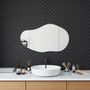 Mirrors - Sand wall mirror (55x100cm) - SCANDINAVIAN GLASSFACTORY