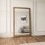 Mirrors - Wooden Mirror with 90 mm Wide Frame (110x210cm) - SCANDINAVIAN GLASSFACTORY