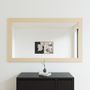 Mirrors - Wooden Mirror with 90 mm Wide Frame (100x170cm) - SCANDINAVIAN GLASSFACTORY