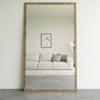 Mirrors - Wooden Mirror with 45 mm Wide Frame (110x210cm) - SCANDINAVIAN GLASSFACTORY