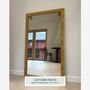 Mirrors - Wooden Mirror with 45 mm Wide Frame (100x170cm) - SCANDINAVIAN GLASSFACTORY