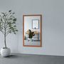 Miroirs - Miroir en bois avec cadre de 45 mm de large (80x135 cm) - SCANDINAVIAN GLASSFACTORY