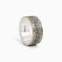 Bijoux - Bague Spinner à texture marine - VIBE JEWELRY