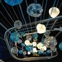 Plafonniers - Icerock Murano Glass Suspension Light - BOTTEGA VENEZIANA