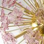 Plafonniers - Sputnik Flowers - Murano Glass Chandelier with Hand-Blown Glass Flower - BOTTEGA VENEZIANA