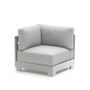 Lawn sofas   - SKY corner module - COUTURE JARDIN