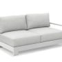 Lawn sofas   - Garden sofa (left armrest) SKY - COUTURE JARDIN