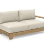 Lawn sofas   - Garden sofa (left armrest) SKY - COUTURE JARDIN