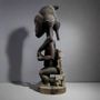 Sculptures, statuettes et miniatures - Maternité Baoule en bois, Côte d'Ivoire - QUINTESSENCE AFRICAINE