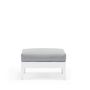 Lawn sofas - WELCOME garden ottoman with cushion - COUTURE JARDIN