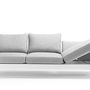 Lawn sofas - WELCOME 3-seater sofa/daybed function adjustable lounge chair - COUTURE JARDIN