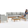 Tables de jardin - Table basse de jardin WELCOME - COUTURE JARDIN