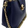 Leather goods - Sac en cuir blue avec chaîne - L'OFFICIEL SRL