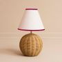 Lampes de table - Lampe de table sans fil en rotin avec boule - MAHE HOMEWARE