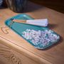 Trays - Long wooden serving tray - Meadow flower 15x32 cm - MONBOPLATO