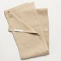 Linge de table textile - Chemin de table beige - OURY HOME