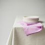 Linge de table textile - Serviettes roses (lot de 2) - OURY HOME