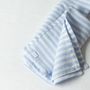 Linge de table textile - Serviettes à rayures bleues (lot de 2) - OURY HOME