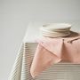 Table linen - Pastel Pink Napkins (Set of 2) - OURY HOME