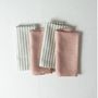 Table linen - Pastel Pink Napkins (Set of 2) - OURY HOME