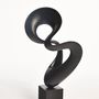 Sculptures, statuettes et miniatures - Solar Matt Line Black Sculpture - DV DESIGN