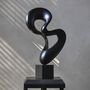 Sculptures, statuettes et miniatures - Solar Matt Line Black Sculpture - DV DESIGN