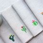 Table linen - Linen Napkin - CACTUS - GIARDINO SEGRETO