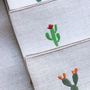 Table linen - Linen Placemat - CACTUS - GIARDINO SEGRETO