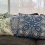 Fabric cushions - Darjeeling cushion cover - BEAUVILLÉ