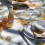 Table linen - Peach and apricot tablecloth - BEAUVILLÉ