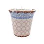 Decorative objects - Ceramic Etnic candle CITRONELA size L - WAX DESIGN - BARCELONA