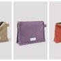 Other bath linens - Toiletry bag made of thick organic cotton canvas - LES PENSIONNAIRES