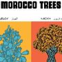 Poster - Poster: botanical plate of 8 trees from Morocco, POP version - THE VINTAGE FACTORY - AFFICHES EXCLUSIVES MADE IN MOROCCO