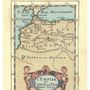 Poster - Poster of an old map of Morocco - 1683 - THE VINTAGE FACTORY - AFFICHES EXCLUSIVES MADE IN MOROCCO