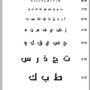 Poster - Poster: optical board, Monoyer scale type, Tifinagh characters - THE VINTAGE FACTORY - AFFICHES EXCLUSIVES MADE IN MOROCCO