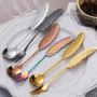 Accessoires thé et café - Cuillère "Plume" - Thé, Café, Dessert - 4 couleurs - SOSTRAW & SMARTTHINGS