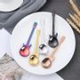 Tea and coffee accessories - Guitar spoon - Tea, Coffee, Dessert - 4 colors available - SOSTRAW & SMARTTHINGS