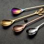 Tea and coffee accessories - Leaf Spoon - Tea, Coffee, Dessert, Appetizer - 4 colors - SOSTRAW & SMARTTHINGS