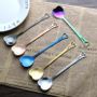 Tea and coffee accessories - Heart spoon - Tea, coffee and dessert - 4 colors available - SOSTRAW & SMARTTHINGS