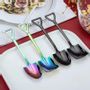 Tea and coffee accessories - Shovel spoon - pointed - Tea, Coffee, Dessert - 4 colors - SOSTRAW & SMARTTHINGS