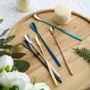 Tea and coffee accessories - Stirrer with long handle - 4 colors - For coffee or tea - SOSTRAW & SMARTTHINGS