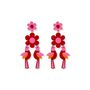 Gifts - Red Bird Earrings - ISUWA