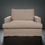 Sofas for hospitalities & contracts - Saona Loveseat |Armchair-Small Sofa - CREARTE COLLECTIONS