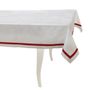 Table cloths - Tablecloth Red Stripes - ROSEBERRY HOME