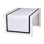 Nappes - La tapis de table Black Stripes 50x150 - ROSEBERRY HOME