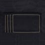 Nappes - Nappe de table Royal Black Goldenline - ROSEBERRY HOME