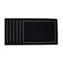 Table linen - Placemats Royal Black Goldenline - ROSEBERRY HOME