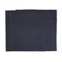 Serviettes - Linen Serviette de tables  Royal Black - ROSEBERRY HOME