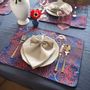 Linge de table textile - Sets de table Seaweed & Royal Blue - ROSEBERRY HOME