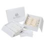 Napkins - Linen Napkins Bianco Neve - ROSEBERRY HOME